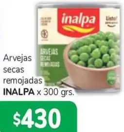 Beltrán Supermercados Inalpa arvejas secas remojadas oferta