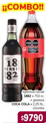 Beltrán Supermercados Aperitivo Fernet 1882 oferta