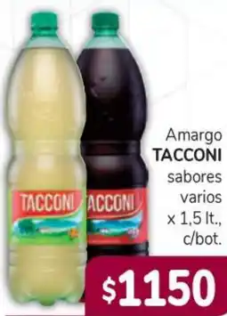 Beltrán Supermercados Tacconi amargo sabores varios oferta