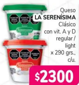 Beltrán Supermercados La serenísima queso oferta