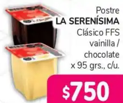 Beltrán Supermercados La serenísima postre oferta