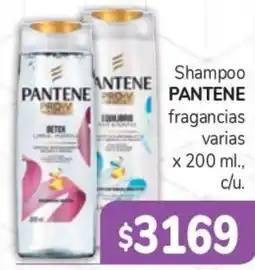 Beltrán Supermercados Pantene shampoo fragancias varias oferta