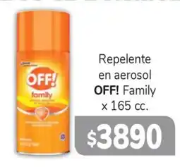 Beltrán Supermercados Off! repelente en aerosol family oferta