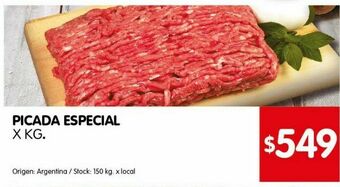 Disco Picada especial x kg oferta