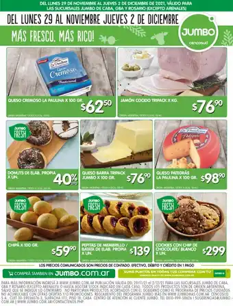 Jumbo Donuts oferta