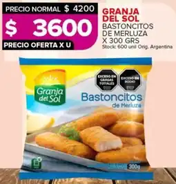 Carrefour Granja del sol bastoncitos de merluza oferta