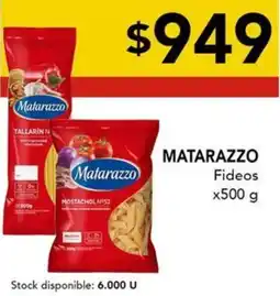 Nini Mayorista Matarazzo fideos oferta