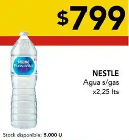 Nini Mayorista Nestle agua s/gas oferta