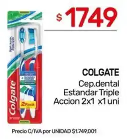 Nini Mayorista Colgate cep.dental estandar triple accion oferta