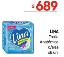 Nini Mayorista Lina toalla anatómica c/alas oferta