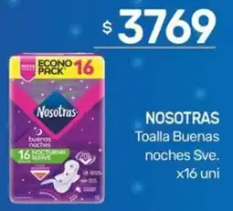 Nini Mayorista Nosotras toalla buenas noches sve. oferta