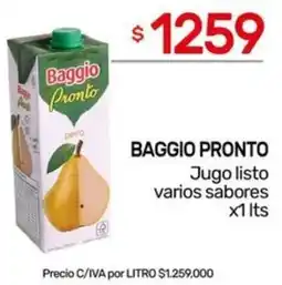 Nini Mayorista Baggio pronto jugo listo varios sabores oferta