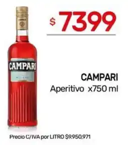 Nini Mayorista Campari aperitivo oferta