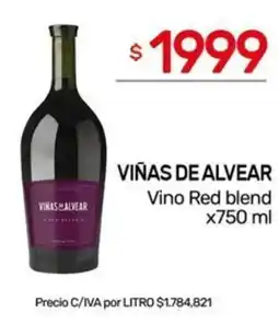 Nini Mayorista Viñas de alvear vino red blend oferta