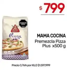 Nini Mayorista Mama cocina premezcla pizza plus oferta