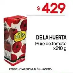 Nini Mayorista De la huerta puré de tomate oferta