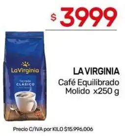 Nini Mayorista La virginia café equilibrado molido oferta