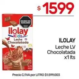 Nini Mayorista Ilolay leche lv chocolatada oferta