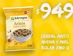 Nini Mayorista Cereal arito avena y miel bolsa oferta