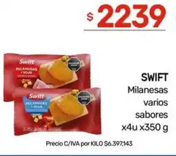 Nini Mayorista Swift milanesas varios sabores oferta