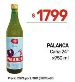 Nini Mayorista Palanca caña 24° oferta