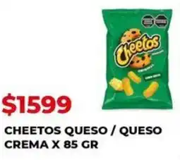 Supermercados Tadicor Cheetos queso / queso crema oferta