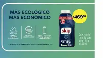 Atomo Conviene Detergente Líquido Para Diluir Skip oferta