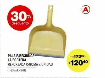 Atomo Conviene Pala P Residuos La Porteña 30% Descuento oferta