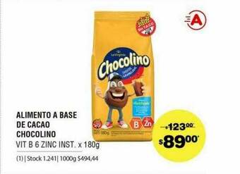 Atomo Conviene Alimento A Base De Cacao Chocolino oferta