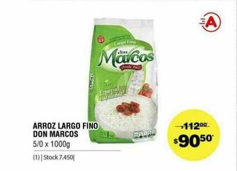 Atomo Conviene Arroz Largo Fino Don Marcos oferta