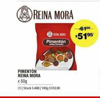 Atomo Conviene Pimentón Reina Mora oferta