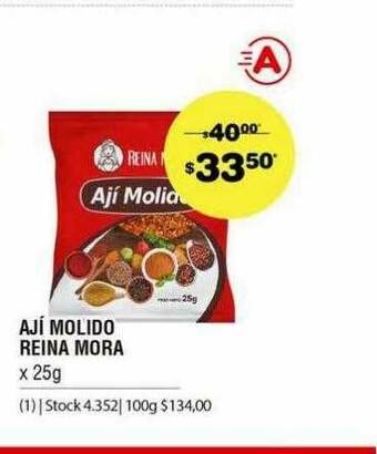 Atomo Conviene Ají Molido Reina Mora oferta