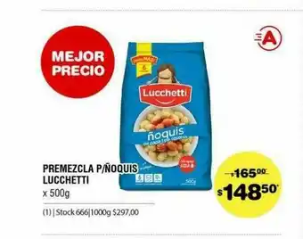 Atomo Conviene Premezcla P ñoquis Lucchetti oferta