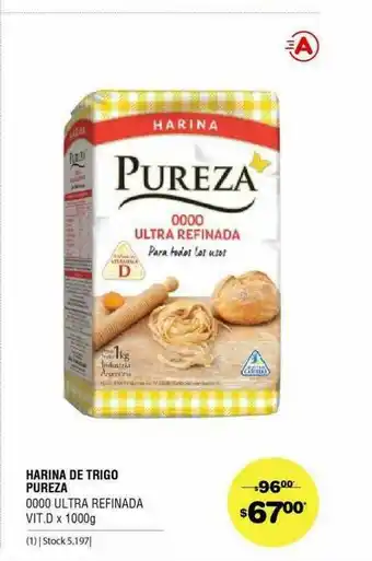 Atomo Conviene Harina De Trigo Pureza 0000 Ultra Refinada Vit. D oferta