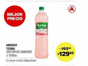 Atomo Conviene Amargo Terma oferta