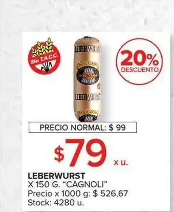 Carrefour Leberwurst X 150 G oferta