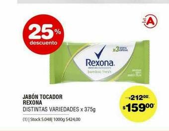 Atomo Conviene Jabón Tocador Rexona oferta