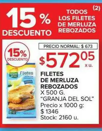 Carrefour Filetes De Merluza Rebozados oferta