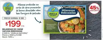 Carrefour Milanesas De Carne Vacuna Rebozadas oferta