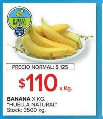 Carrefour Banana oferta