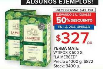 Carrefour Yerba Mate oferta