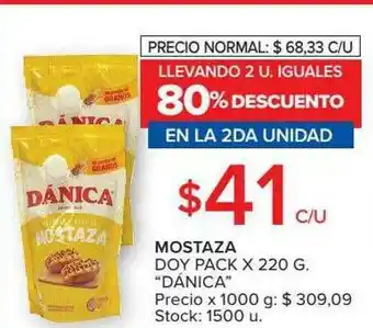 Carrefour Mostaza Doy Pack oferta