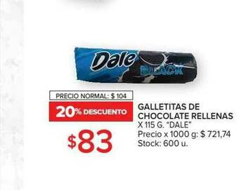 Carrefour Galletitas De Chocolate Rellenas oferta