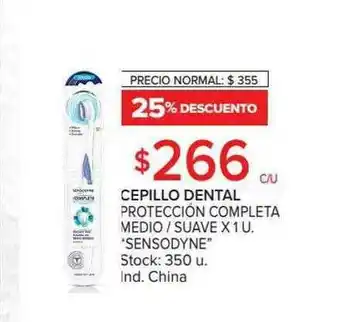 Carrefour Cepillo Dental Protección Completa Medio Suave oferta