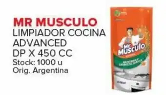 Carrefour Maxi 10% Off Mr Musculo Limpiador Cocina Advanced DP x 450 cc oferta