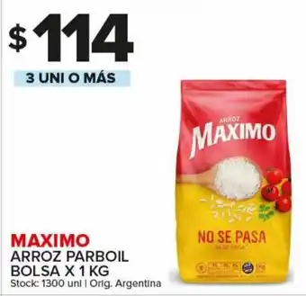 Carrefour Maxi Maximo Arroz Parboil Bolsa x 1 Kg 3 Uni o Más oferta