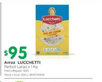 Jumbo Lucchetti Arroz x 1kg oferta