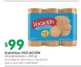 Jumbo Vocación Galletitas x 435gr oferta