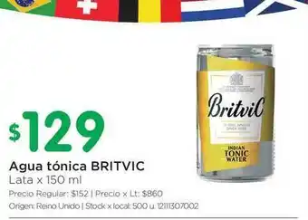 Jumbo Britvic Agua tónica x 150ml oferta