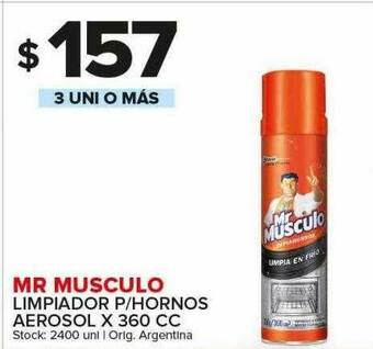 Carrefour Maxi Mr Musculo Limpiador P Hornos Aerosol oferta
